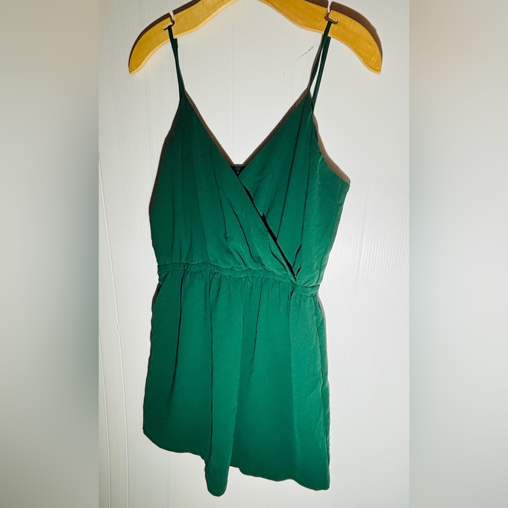 Madewell Deep Green dress size 12 girls